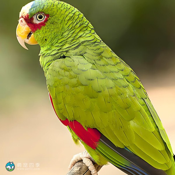 白额亚马逊鹦鹉-3