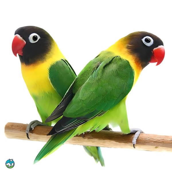 黄领牡丹鹦鹉-11