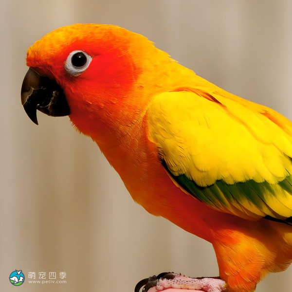 太阳锥尾鹦鹉-5